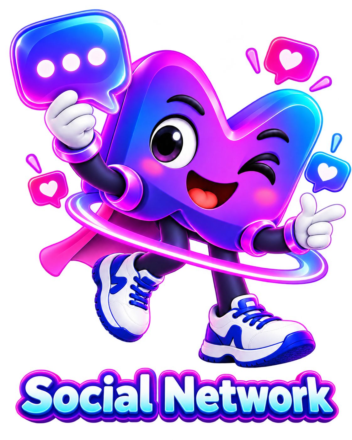 Meetra One Social Network mascot
